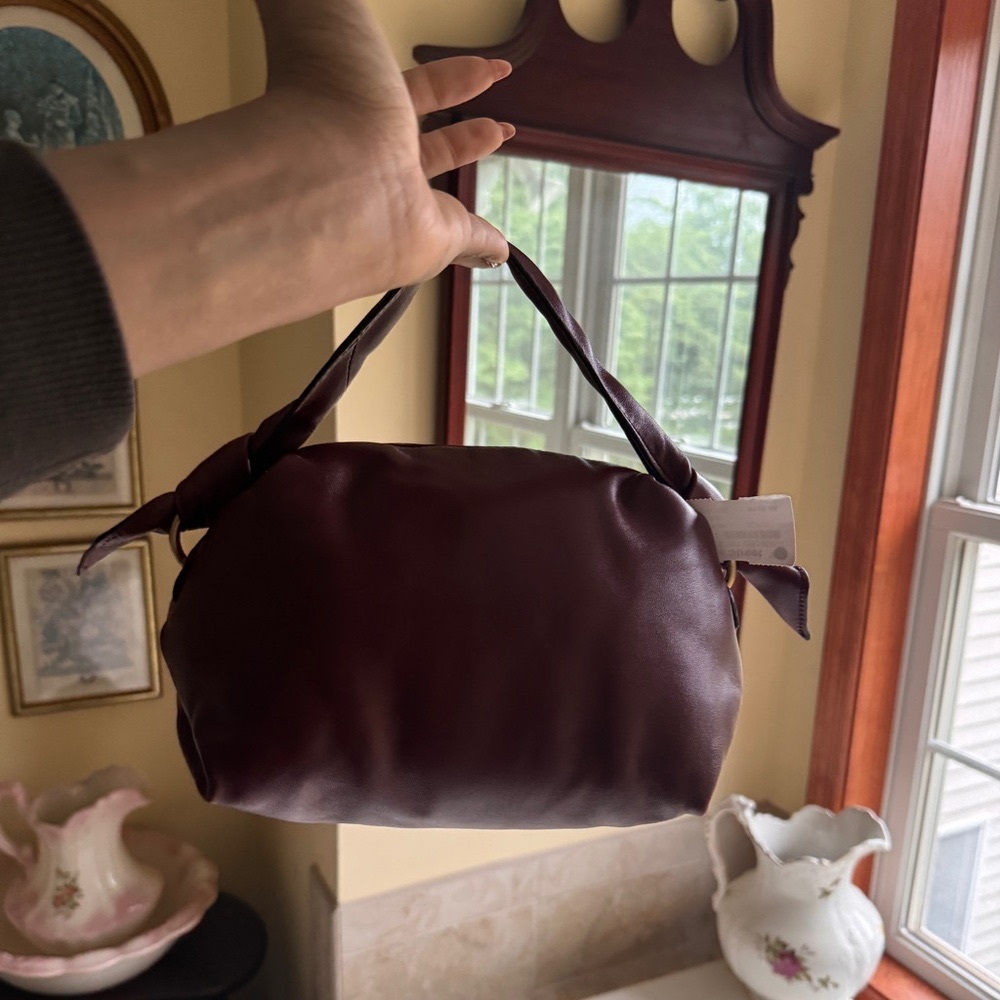 rag&bone bag, brand new, never used. Burgundy. Strap included